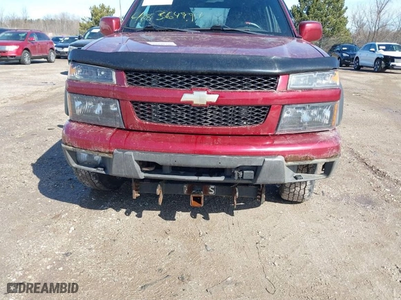 2011 Chevrolet Colorado LT w/1LT with VIN 1GCHTCFE7B8129582, listed as a IAAI auction lot 41836499 with 189,425 mi miles. Bid and sale history available at carsss.com. Image 6.
