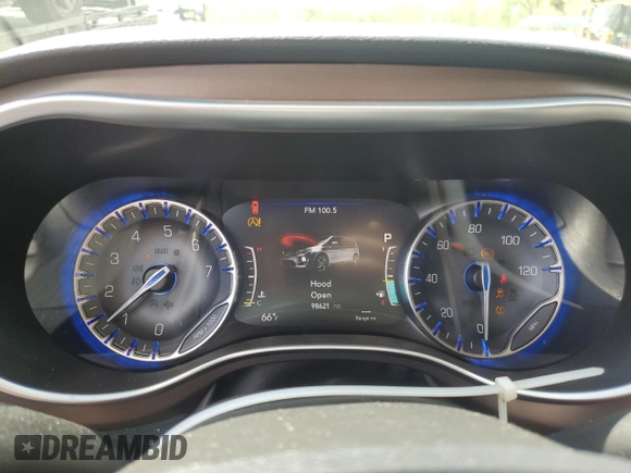 2017 Chrysler Pacifica Touring L Plus with VIN 2C4RC1EG3HR782368, listed as a Copart auction lot 52830615 with 98,621 mi miles and Salvage Title. Bid and sale history available at DreamBid. Image 9.
