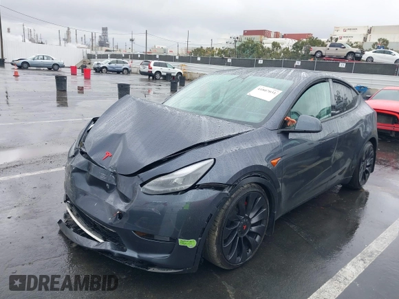 2023 Tesla Model Y Performance with VIN 7SAYGDEF0PF774282, listed as a IAAI auction lot 41807031 with Not Provided miles and . Bid and sale history available at DreamBid. Image 18.