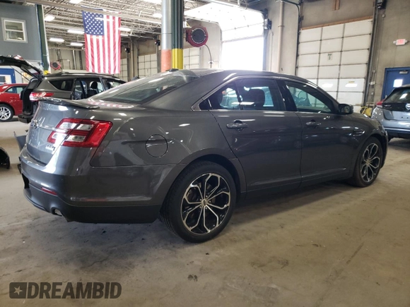 2016 Ford Taurus SHO with VIN 1FAHP2KT8GG121982, listed as a Copart auction lot 54378405 with 52,508 mi miles and Salvage title. Bid and sale history available at DreamBid. Image 3.