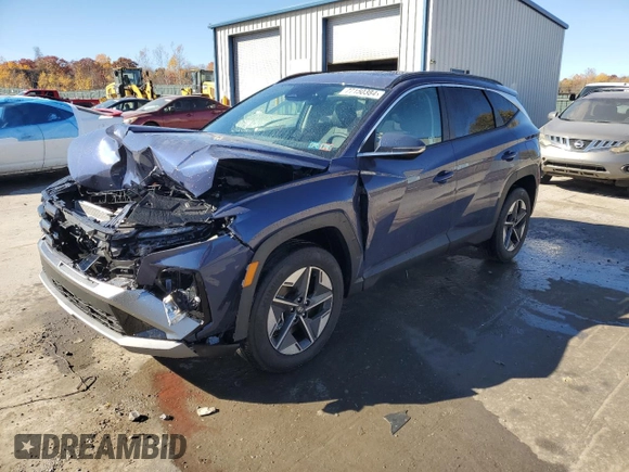 2025 Hyundai Tucson SEL Convenience with VIN 5NMJCCDE1SH461200, listed as a Copart auction lot 77150384 with 914 mi miles and Salvage Title. Bid and sale history available at carsss.com. Image 1.