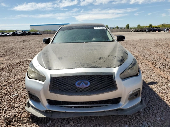 2014 Infiniti Q50 Sport with VIN JN1BV7AP8EM684880, listed as a Copart auction lot 53920175 with 104,519 mi miles and Clean title. Bid and sale history available at DreamBid. Image 5.