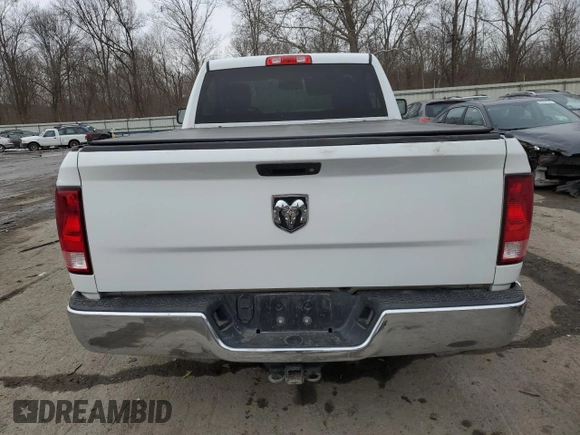2017 Ram 1500 Tradesman z VIN 3C6JR6AG4HG591621, wystawiony jako Copart lot #43058735 z przebiegiem 48 708 mil mil oraz Szkoda całkowita • Salvage title. Historia ofert i sprzedaży dostępna na DreamBid. Obrazek 6.