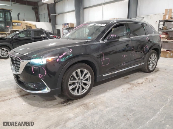 2016 Mazda CX-9 Signature with VIN JM3TCBEY0G0107825, listed as a Copart auction lot 43812975 with 72,138 mi miles and Salvage Title. Bid and sale history available at carsss.com. Image 1.