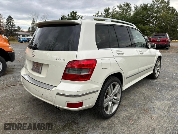 2012 Mercedes-Benz GLK 350 with VIN WDCGG8HB6CF907751, listed as a Copart auction lot 80172224 with 112,967 mi miles and Clean Title. Bid and sale history available at DreamBid. Image 4.