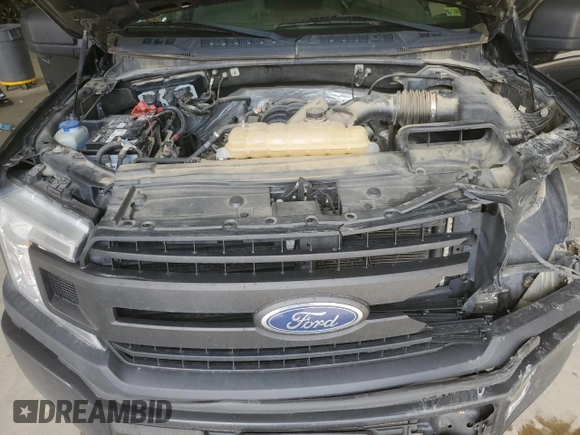 2018 Ford F-150 XL with VIN 1FTEX1E56JKE87237, listed as a Copart auction lot 48954505 with 184,784 mi miles and Salvage Title. Bid and sale history available at carsss.com. Image 11.