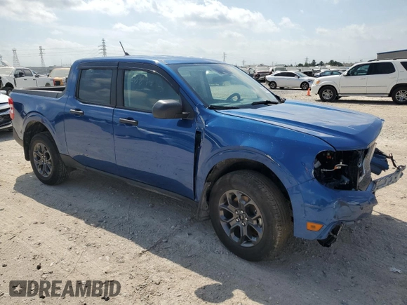 2024 Ford Maverick XLT with VIN 3FTTW8H99RRA26834, listed as a Copart auction lot 53889405 with 6,036 mi miles and Salvage Title. Bid and sale history available at carsss.com. Image 4.