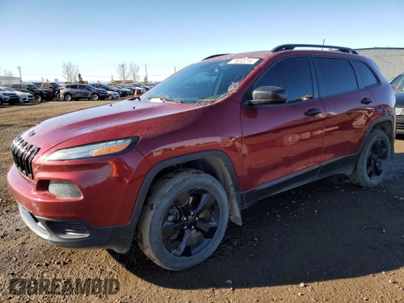 2017 Jeep Cherokee Altitude with VIN 1C4PJMAS4HW533030, listed as a Copart auction lot 76610214 with 213,554 mi miles and Clean title. Bid and sale history available at DreamBid. Image 1.