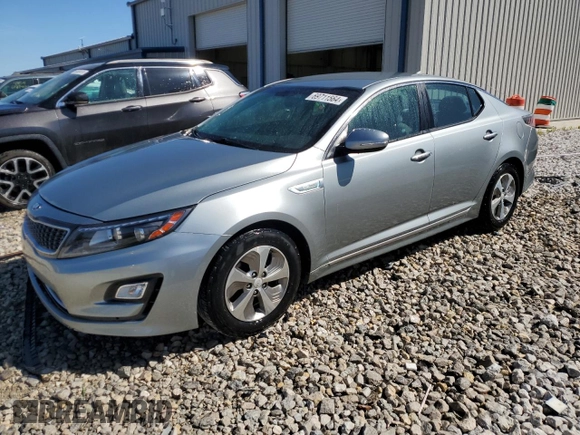2016 Kia Optima Hybrid with VIN KNAGM4AD0G5092099, listed as a Copart auction lot 69711564 with 120,743 mi miles and Clean Title. Bid and sale history available at carsss.com. Image 1.