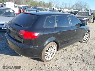 2007 Audi A3 with VIN WAUNF78P57A093209, listed as a IAAI auction lot 41650745 with 155,471 mi miles. Bid and sale history available at carsss.com. Image 4.