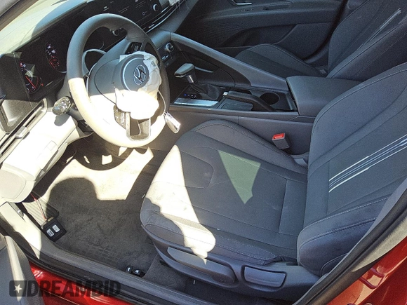 2023 Hyundai Elantra SEL with VIN 5NPLM4AG9PH096017, listed as a Copart auction lot 46163975 with 22,803 mi miles and Clean Title. Bid and sale history available at DreamBid. Image 7.