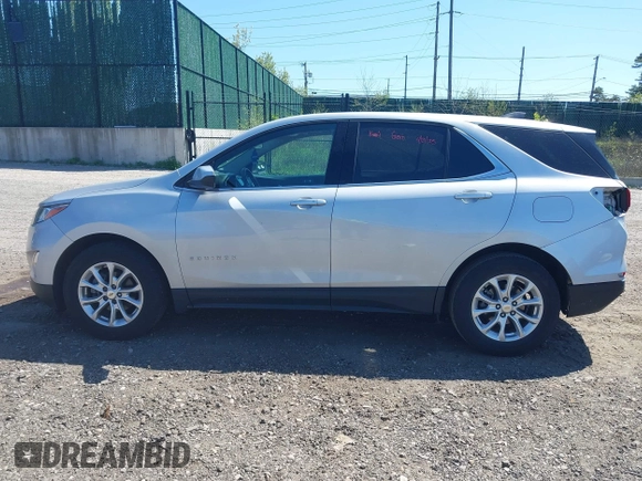 2020 Chevrolet Equinox LT with VIN 2GNAXJEV4L6191855, listed as a IAAI auction lot 42115036 with 131,489 mi miles and . Bid and sale history available at DreamBid. Image 14.