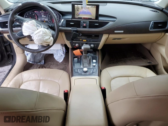 2012 Audi A7 3.0 Premium Plus with VIN WAUYGAFC3CN050160, listed as a Copart auction lot 52373125 with 127,617 mi miles and Clean Title. Bid and sale history available at carsss.com. Image 8.
