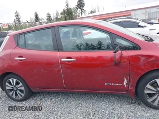 2013 Nissan LEAF SL with VIN 1N4AZ0CPXDC411967, listed as a IAAI auction lot 42120907 with 102,035 mi miles. Bid and sale history available at carsss.com. Image 13.