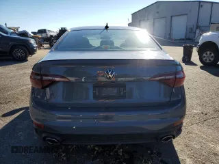 2024 Volkswagen Jetta 40th Anniversary Edition with VIN 3VW8T7BU2RM030871, listed as a Copart auction lot 80944464 with 11,943 mi miles and Salvage title. Bid and sale history available at DreamBid. Image 6.