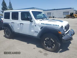 2024 Jeep Wrangler Rubicon X с VIN 1C4RJXR67RW242301, выставлен на аукционе Copart как лот 61178995 с пробегом 36 998 миль миль и Чистый • Clean title. История ставок и продаж доступна на DreamBid. Изображение 4.