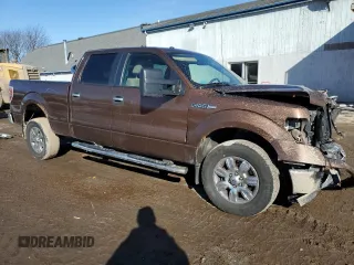 2011 Ford F-150 XLT with VIN 1FTFW1ET1BFC16361, listed as a Copart auction lot 47998835 with 205,744 mi miles and Clean Title. Bid and sale history available at carsss.com. Image 4.