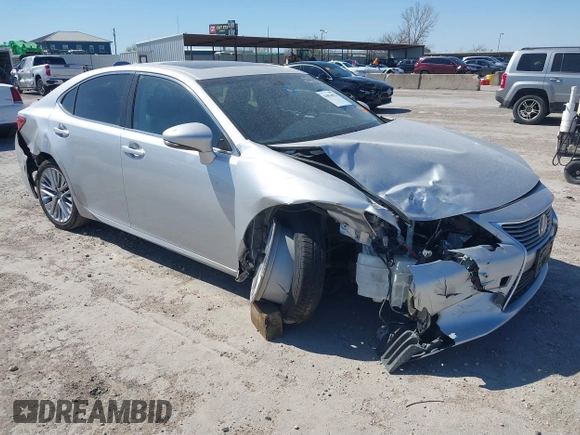 2013 Lexus ES 4dr Sdn with VIN JTHBK1GG2D2045719, listed as a IAAI auction lot 41854022 with 148,856 mi miles. Bid and sale history available at carsss.com. Image 1.