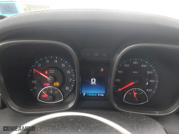 2015 Chevrolet Malibu LT with VIN 1G11C5SL3FF228847, listed as a Copart auction lot 43584825 with 115,164 mi miles and Salvage Title. Bid and sale history available at carsss.com. Image 9.