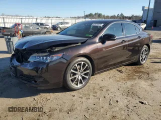 2016 Acura TLX V6 with VIN 19UUB2F31GA000555, listed as a Copart auction lot 47520585 with 152,926 mi miles and Salvage Title. Bid and sale history available at carsss.com. Image 1.