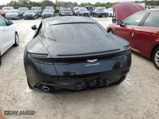 2021 Aston Martin DB11 V8 with VIN SCFRMFAW6MGL10668, listed as a Copart auction lot 79014154 with 0 mi miles and Salvage Title. Bid and sale history available at carsss.com. Image 6.