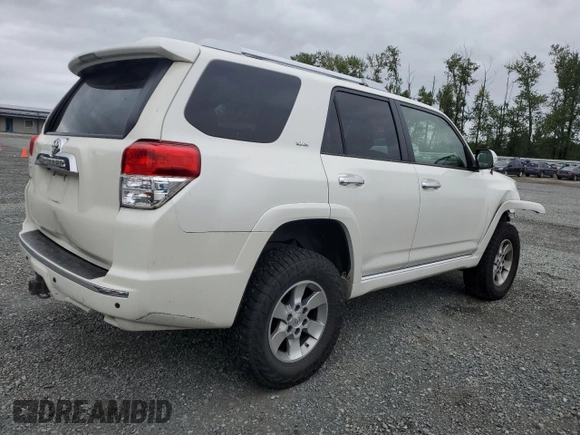 2013 Toyota 4Runner SR5 with VIN JTEBU5JR1D5125973, listed as a Copart auction lot 58804585 with 232,855 mi miles and Salvage title. Bid and sale history available at DreamBid. Image 3.