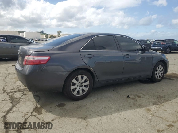 2007 Toyota Camry CE with VIN 4T1BE46K37U612654, listed as a Copart auction lot 50560275 with 142,017 mi miles and Salvage Title. Bid and sale history available at DreamBid. Image 3.