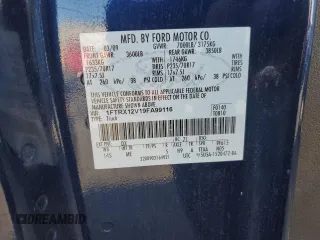 2009 Ford F-150 XLT with VIN 1FTRX12V19FA99116, listed as a Copart auction lot 84876434 with 169,975 mi miles and Salvage title. Bid and sale history available at DreamBid. Image 15.