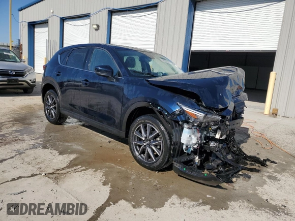 2018 Mazda CX-5 S Premium with VIN JM3KFBDM4J1318254, listed as a Copart auction lot 48506595 with 29,959 mi miles and Salvage Title. Bid and sale history available at DreamBid. Image 4.