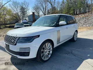 2019 Land Rover Range Rover z VIN SALGS2RE0KA538934, wystawiony jako Copart lot #54326645 z przebiegiem 112 312 mil mil oraz Czysty tytuł • Clean title. Historia ofert i sprzedaży dostępna na DreamBid. Obrazek 1.