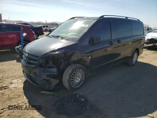 2017 Mercedes-Benz Metris Passenger with VIN WD4PG2EE2H3318020, listed as a Copart auction lot 43637963 with 91,956 mi miles and . Bid and sale history available at carsss.com. Image 1.