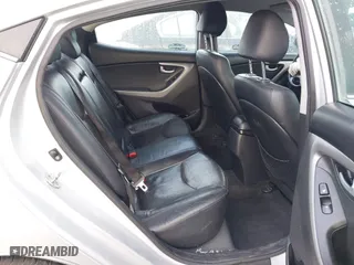 2014 Hyundai Elantra SE with VIN KMHDH4AE8EU170548, listed as a IAAI auction lot 41789097 with 196,055 mi miles. Bid and sale history available at carsss.com. Image 8.