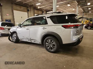 2022 Nissan Pathfinder SV с VIN 5N1DR3BC5NC239528, выставлен на аукционе Copart как лот 59154245 с пробегом 39 324 миль миль и Списание • Salvage title. История ставок и продаж доступна на DreamBid. Изображение 2.