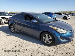 2014 Hyundai Elantra SE z VIN KMHDH4AE4EU190781, wystawiony jako Copart lot #57741175 z przebiegiem 147 410 mil mil oraz Szkoda całkowita • Salvage title. Historia ofert i sprzedaży dostępna na DreamBid. Obrazek 4.