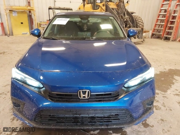 2022 Honda Civic Sedan EX with VIN 2HGFE1F72NH325095, listed as a IAAI auction lot 41105353 with 21,139 mi miles. Bid and sale history available at carsss.com. Image 12.