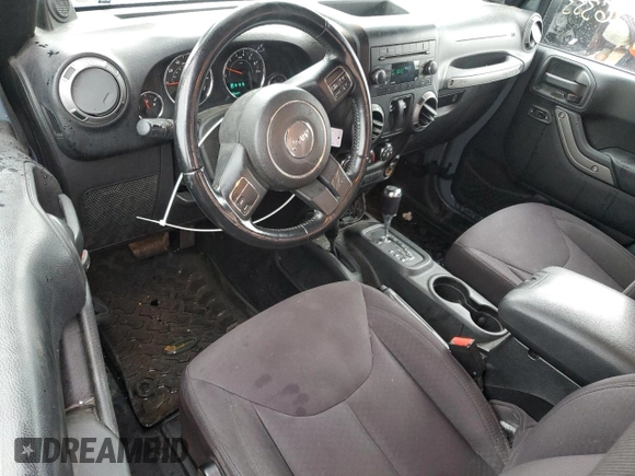2014 Jeep Wrangler Sport с VIN 1C4AJWAG1EL117219, выставлен на аукционе Copart как лот 59696355 с пробегом 105 865 миль миль и Списание • Salvage title. История ставок и продаж доступна на DreamBid. Изображение 8.