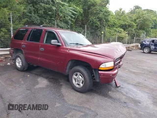 2002 Dodge Durango Sport with VIN 1B4HS38N32F206649, listed as a IAAI auction lot 40725627 with 290,822 mi miles. Bid and sale history available at carsss.com. Image 1.