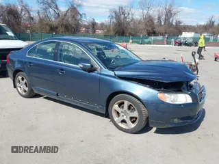 2009 Volvo S80 I6 Turbo with VIN YV1AH992291099606, listed as a IAAI auction lot 41813240 with 128,480 mi miles. Bid and sale history available at carsss.com. Image 1.