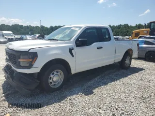 2024 Ford F-150 XL с VIN 1FTEX1K88RKE86598, выставлен на аукционе Copart как лот 60799855 с пробегом Не указан миль и Списание • Salvage title. История ставок и продаж доступна на DreamBid. Изображение 1.
