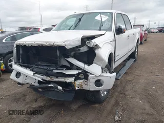 2012 Ford F-150 XL with VIN 1FTFW1ET3CFB09538, listed as a IAAI auction lot 41814952 with 251,908 mi miles. Bid and sale history available at carsss.com. Image 2.