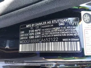 2012 Mercedes-Benz C 300 Sport with VIN WDDGF8BB8CA652122, listed as a IAAI auction lot 42054173 with 138,534 mi miles and . Bid and sale history available at DreamBid. Image 9.