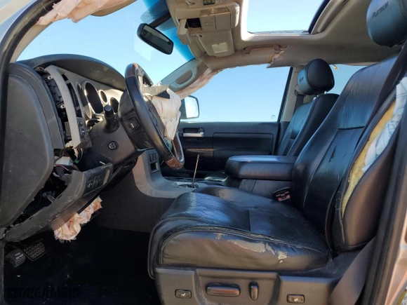 2010 Toyota Tundra 4WD Truck LTD with VIN 5TFHW5F19AX101707, listed as a Copart auction lot 81170424 with 0 mi miles and Salvage Title. Bid and sale history available at carsss.com. Image 7.