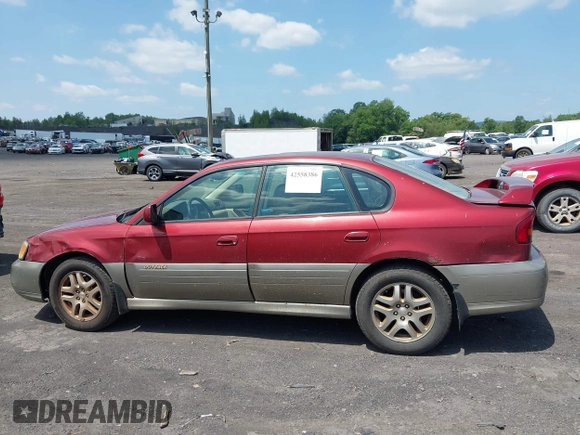 2003 Subaru Legacy Outback Limited with VIN 4S3BE686337206415, listed as a IAAI auction lot 42558386 with 190,713 mi miles and . Bid and sale history available at DreamBid. Image 14.