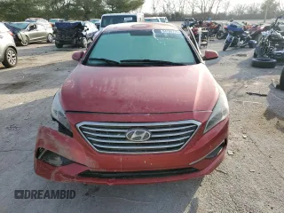 2017 Hyundai Sonata 2.4L with VIN 5NPE24AF7HH512380, listed as a Copart auction lot 84709714 with 161,747 mi miles and Salvage Title. Bid and sale history available at carsss.com. Image 5.