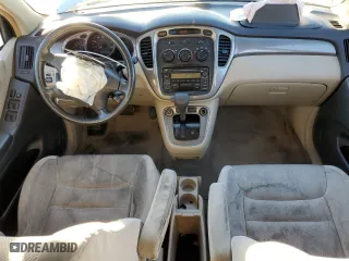 2001 Toyota Highlander with VIN JTEGF21A910013021, listed as a Copart auction lot 87856355 with 344,566 mi miles and Salvage Title. Bid and sale history available at carsss.com. Image 8.