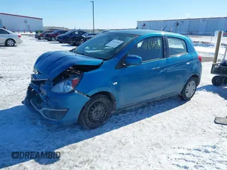 2020 Mitsubishi Mirage ES z VIN ML32A3HJ9LH007588, wystawiony jako IAAI lot #41636566 z przebiegiem 53 444 mil mil oraz . Historia ofert i sprzedaży dostępna na DreamBid. Obrazek 2.