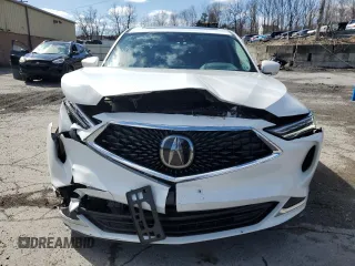2022 Acura MDX with VIN 5J8YE1H34NL001829, listed as a Copart auction lot 51381795 with 50,698 mi miles and Salvage Title. Bid and sale history available at carsss.com. Image 5.