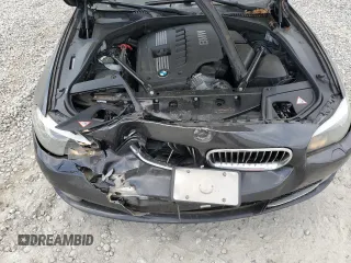 2011 BMW 5 Series 528i with VIN WBAFR1C51BDS36663, listed as a Copart auction lot 51995635 with 112,132 mi miles and Salvage Title. Bid and sale history available at carsss.com. Image 11.
