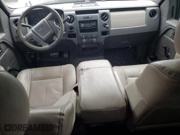 2010 Ford F-150 XL with VIN 1FTFX1CV6AKA84169, listed as a Copart auction lot 81760144 with 281,005 mi miles and Salvage Title. Bid and sale history available at carsss.com. Image 8.