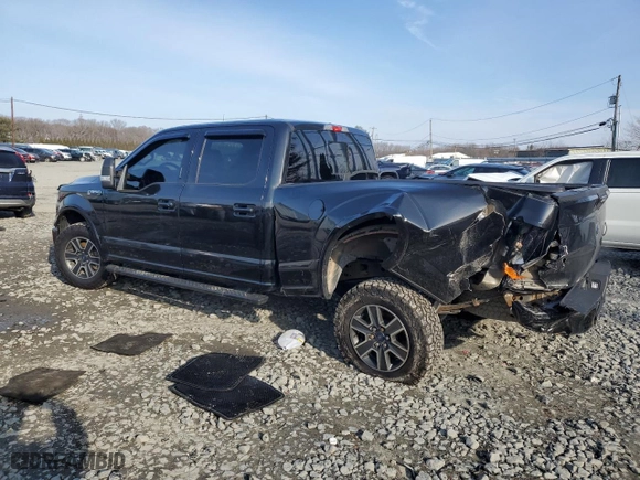 2015 Ford F-150 XLT w/HD Payload Pkg with VIN 1FTFW1EF8FFA35550, listed as a Copart auction lot 87315204 with 403,701 mi miles and Salvage Title. Bid and sale history available at carsss.com. Image 2.